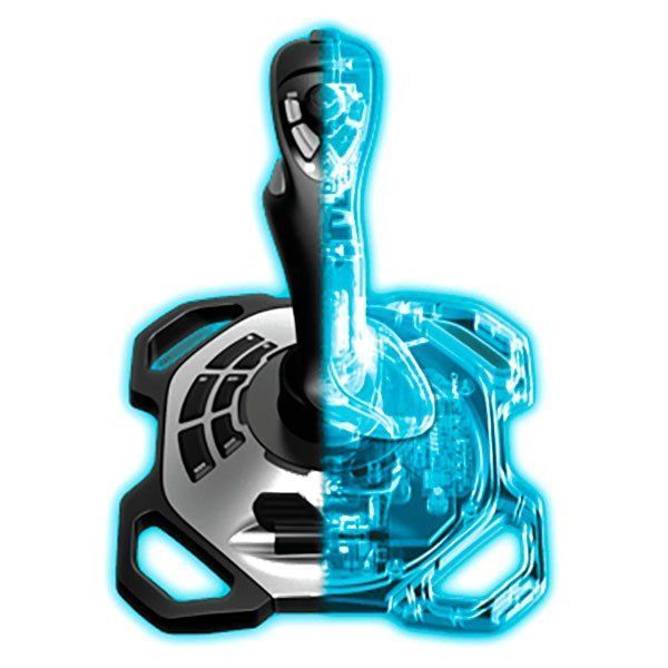 Control joystick Logitech Extreme 3D Pro negro-3