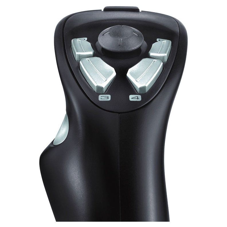 Control joystick Logitech Extreme 3D Pro negro-5
