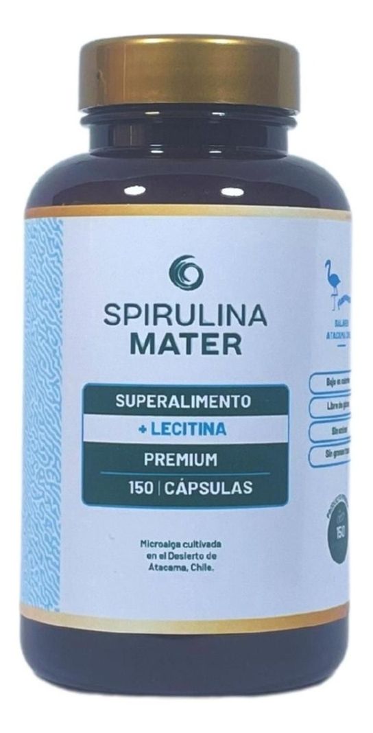 Pack Spirulina con Lecitina + Spirulina 180 Tabletas.-2