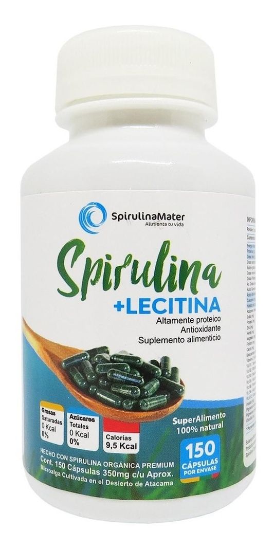 Spirulina + Lecitina 100% Natural.-1