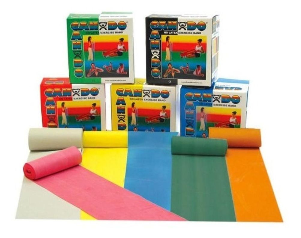 Banda Elástica Loop Cando® Plata 1.2 Mts.-2