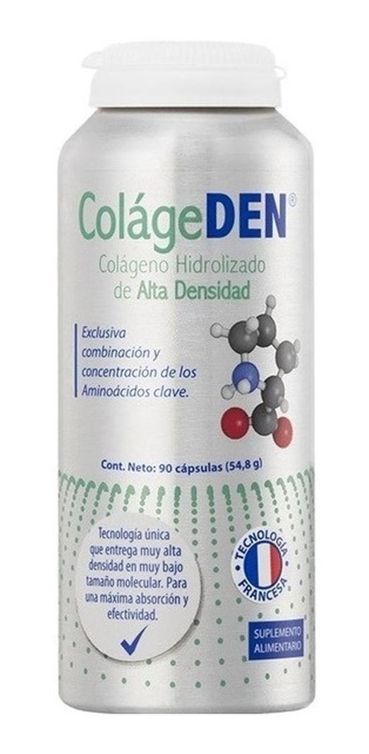 Colágeno Hidrolizado De Alta Densidad 90 Caps.-0