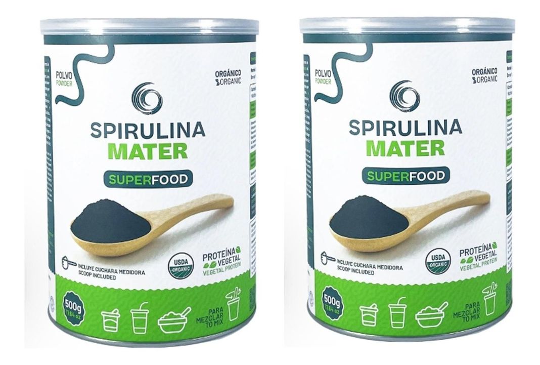 Spirulina Promoción Proteínas 2 X 500g.-0