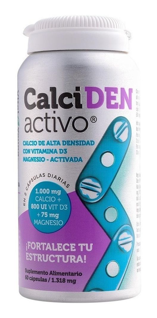 Calcio De Alta Densidad Con Vitamina D3 + Magnesio.-0