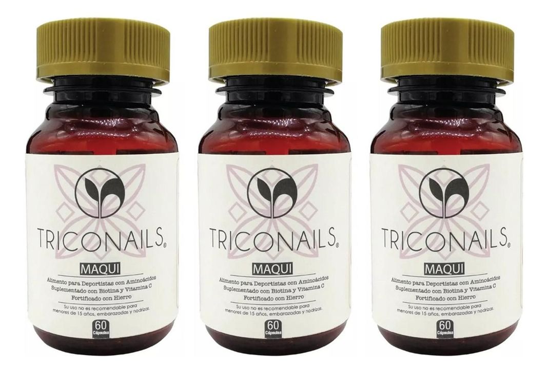 Pack Triconails X3 - Fortalece Pelo, Uñas Y Piel-0