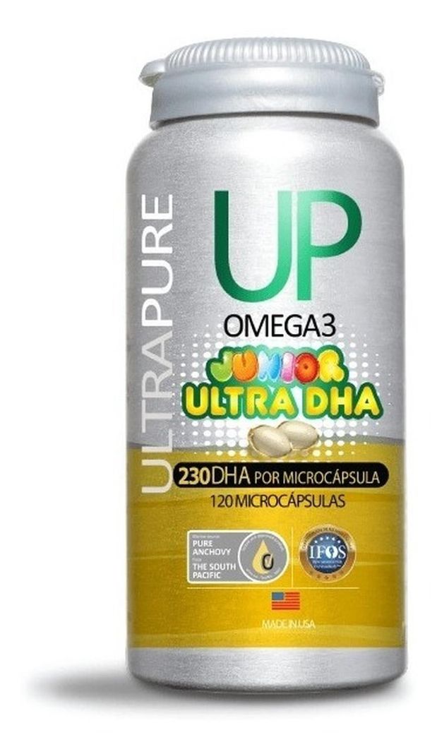 Omega 3 UP Junior Ultrapure 120 Microcápsulas.-0