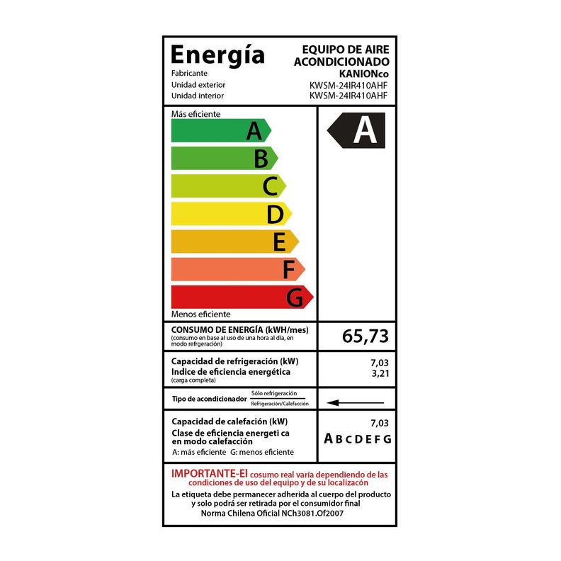 Aire Acondicionado 24000 BTU-7