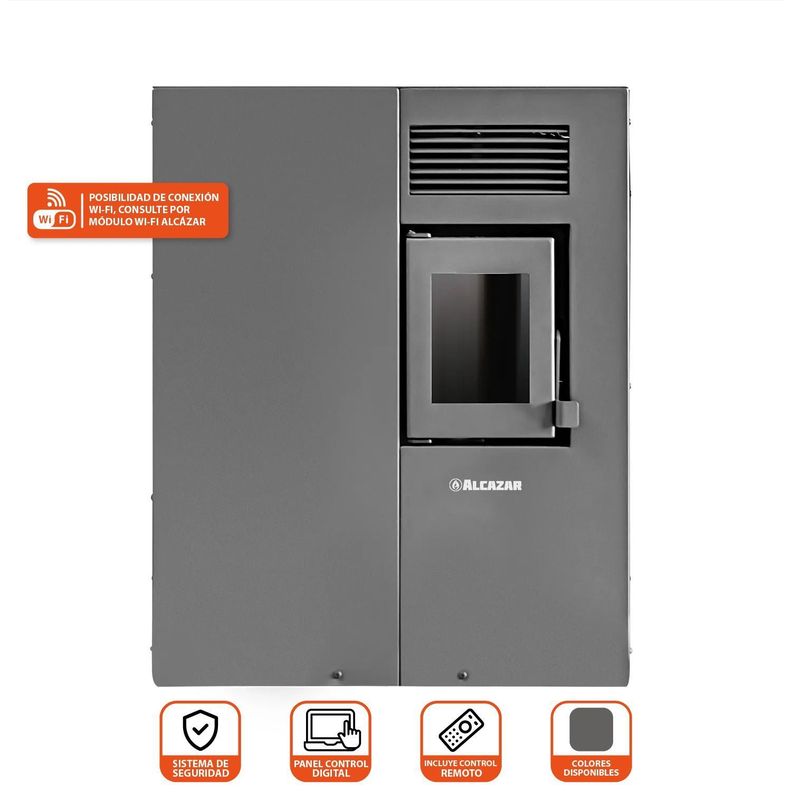 Estufa a Pellet Alcazar P1500-2