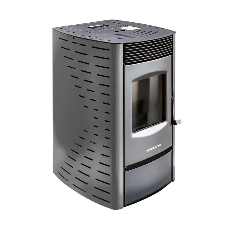 Estufa a Pellet Alcazar P1800 Gris-3