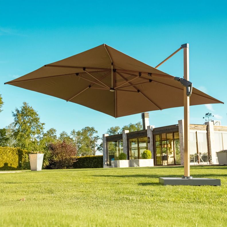Parasol Alcázar Beige 3x3-0