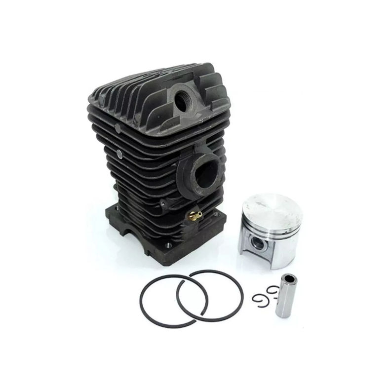 Cilindro Con Pistón Y Anillos Para Motosierra Ms250-2