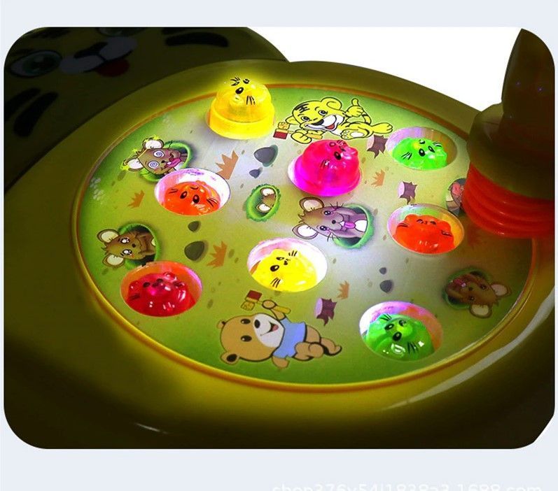 Juego de Martillar o Golpear Topo con Luz y sonido-1