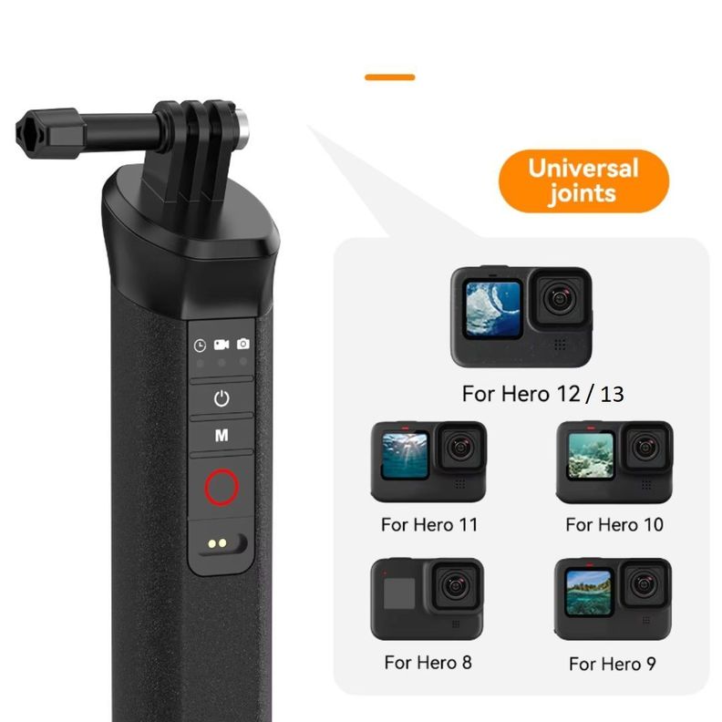 Bastón Flotante Bluetooth con Control para Gopro Hero 8 a 13-4