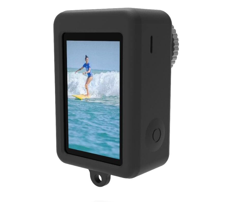 Funda de Silicona para DJI Osmo Action 3-4-5 Pro +Tapa Lente-3
