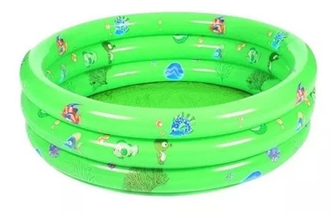 Piscina Inflable Chica 3 Anillos 80x35-0