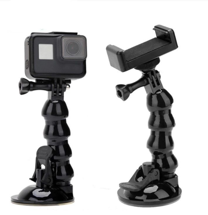 Ventosa Flexible 2x1 Para Smartphone Y Cámaras Gopro U-2