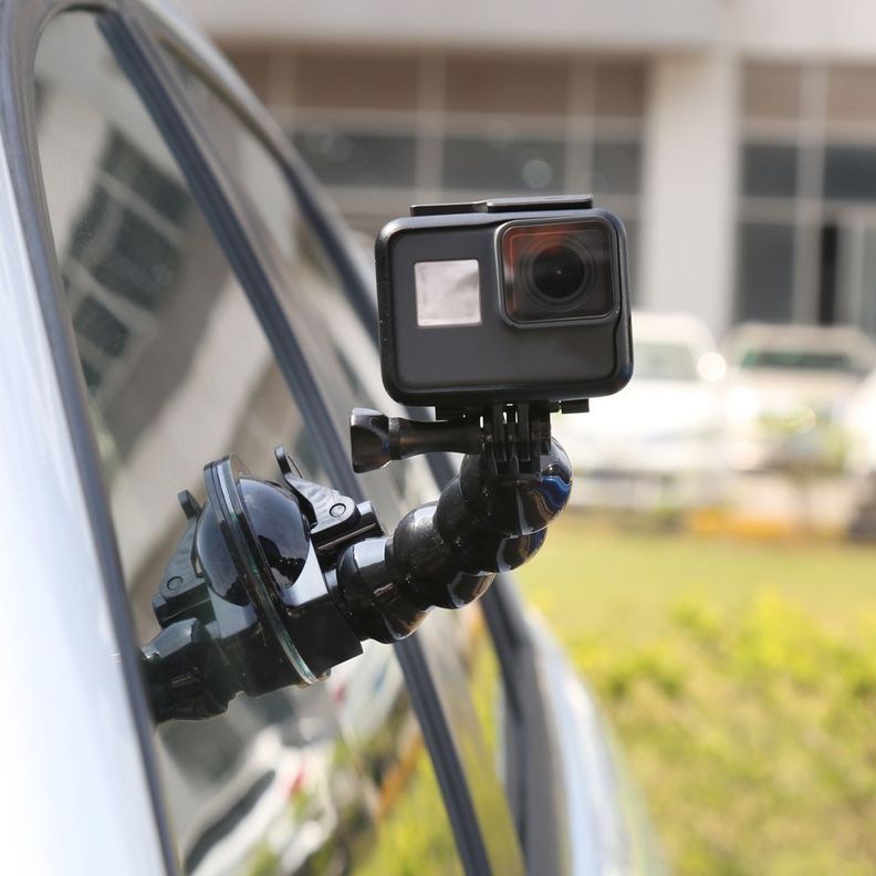 Ventosa Flexible 2x1 Para Smartphone Y Cámaras Gopro U-4