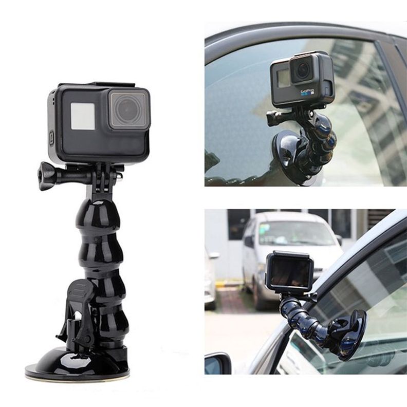 Ventosa Flexible 2x1 Para Smartphone Y Cámaras Gopro U-5