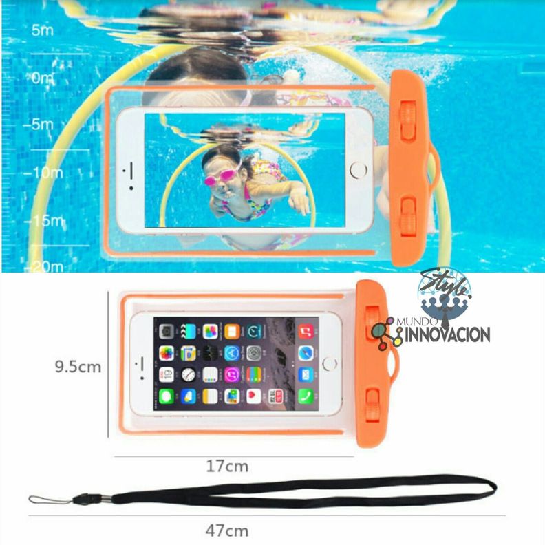 Funda Celular Impermeable Sumergible Carcasa Prote-3