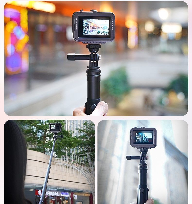 Bastón Selfie Trípode Para Smartphone Y Cámara GoPro U Otras-4