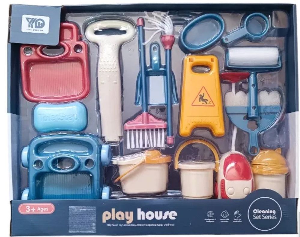 Juego De Limpieza Play House Para Niños -0