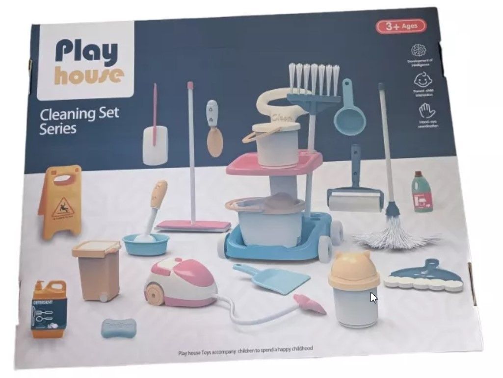 Juego De Limpieza Play House Para Niños -1
