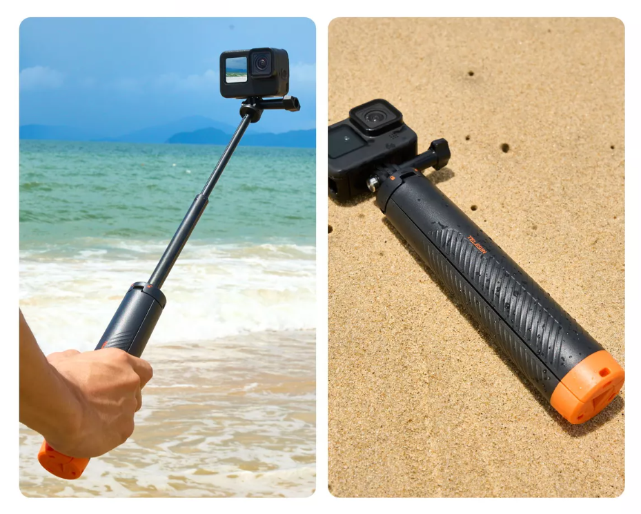 Bastón Tripode Flotante para GoPro y Otras Cámaras de Acción-5