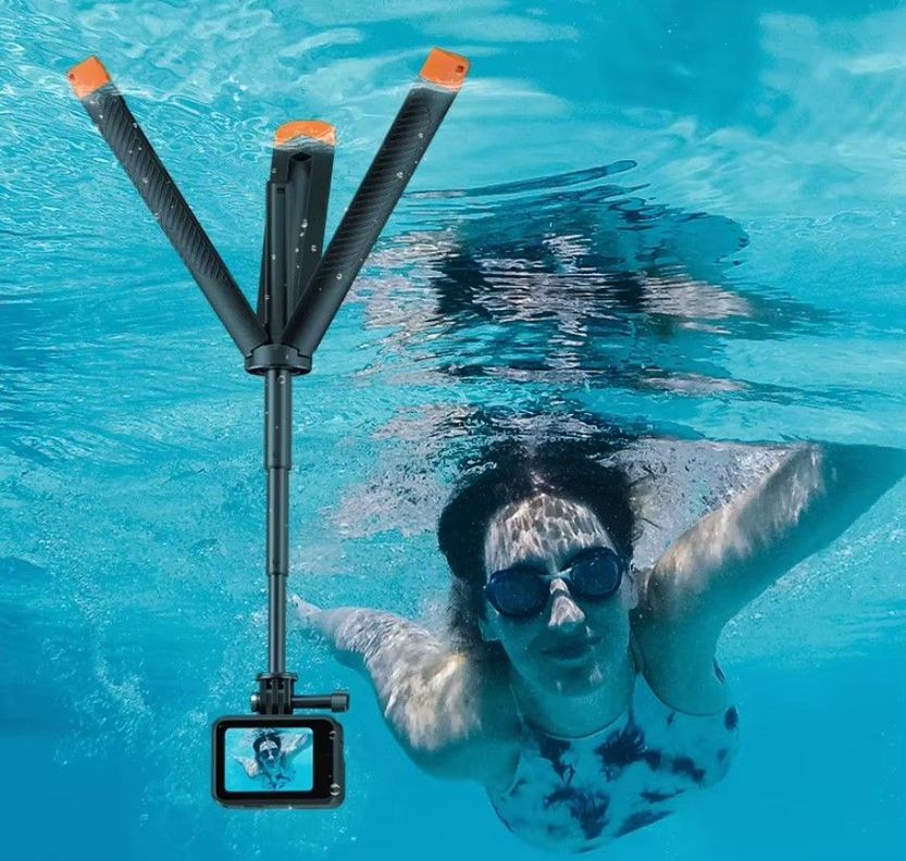 Bastón Tripode Flotante para GoPro y Otras Cámaras de Acción-7