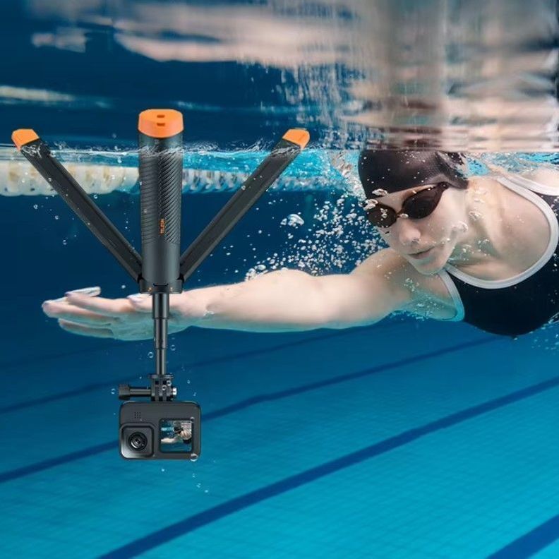 Bastón Tripode Flotante para GoPro y Otras Cámaras de Acción-2
