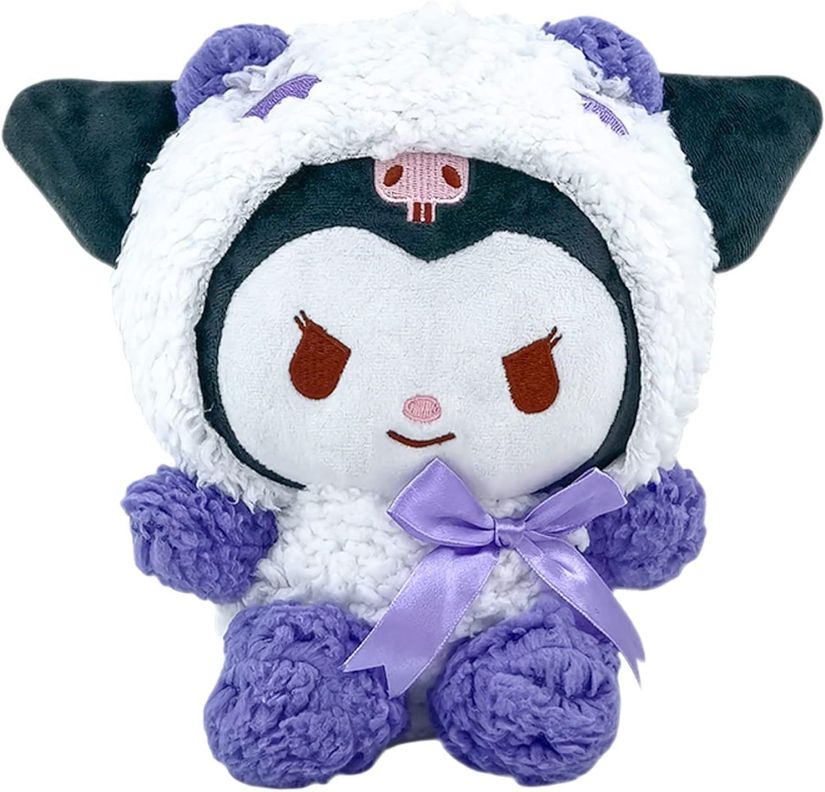 Peluche Kuromi de 25cm Anime Kawaii Onegai My Melody-0