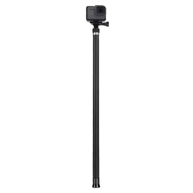 Bastón Selfie 2.7M de fibra de carbono para Gopro u otras Cámaras deportivas-1
