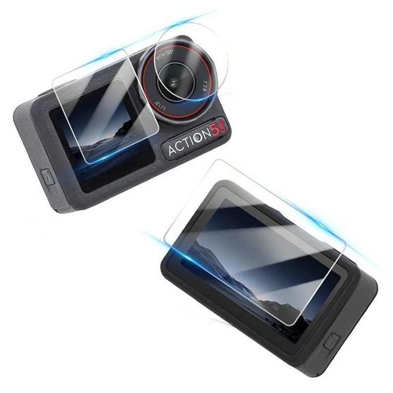 Láminas de Vidrio para DJI Osmo Action 5 Pro - Telesin-0
