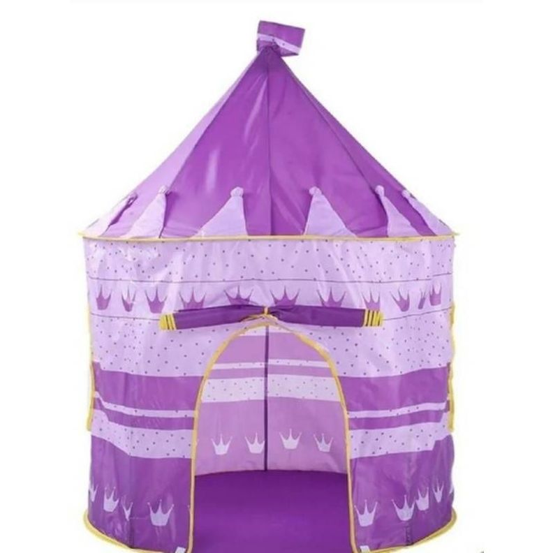 Carpa Castillo Niño portatil - Morada-1