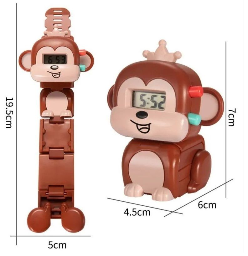 Reloj De Pulsera Digital Para Niños De animales ti-1