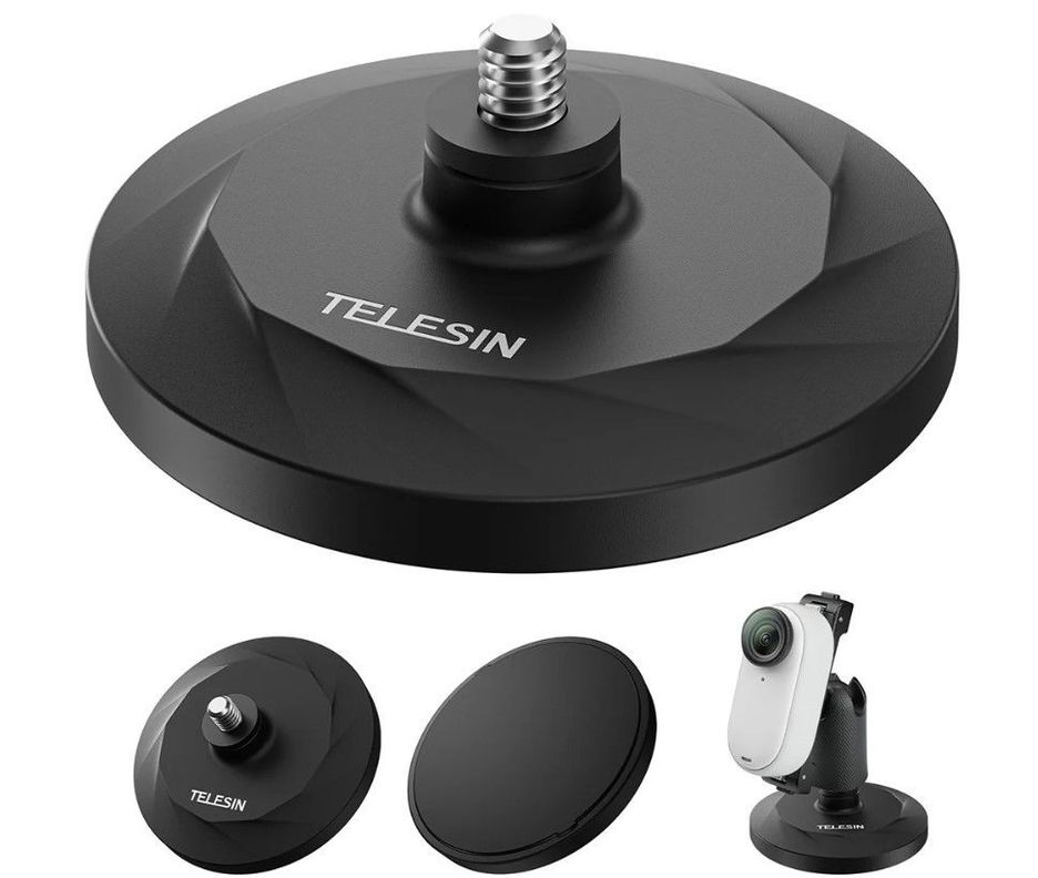 Base Magnética para Camaras Insta360, Gopro, DJI OSMO, etc.-0