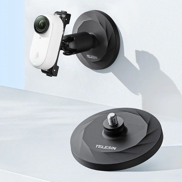 Base Magnética para Camaras Insta360, Gopro, DJI OSMO, etc.-2