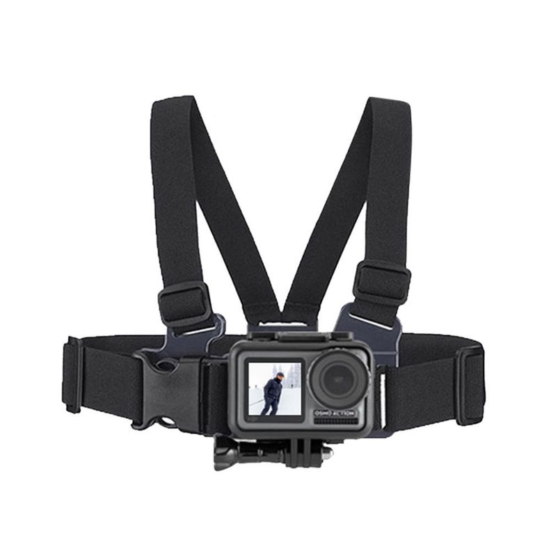 Arnés De Pecho + J + Tornillo Para GoPro y otras Cámaras -2