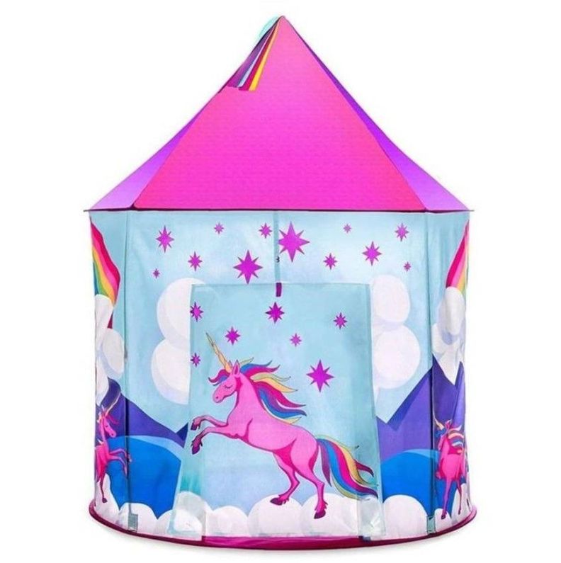 Carpa Castillo Unicornio Princesa para Niñas-0