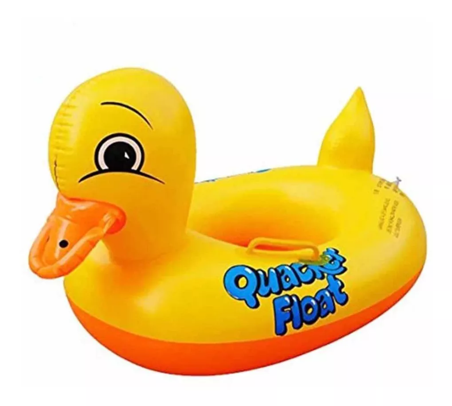 Flotador Inflable De Pato Para Niño/a Piscina Playa-1