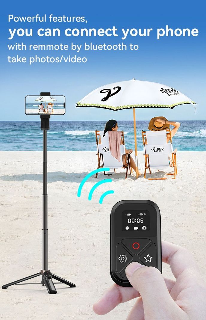 Nuevo control remoto Bluetooth para cámaras GoPro Hero 13/12/11/10/9/8 y Max-6