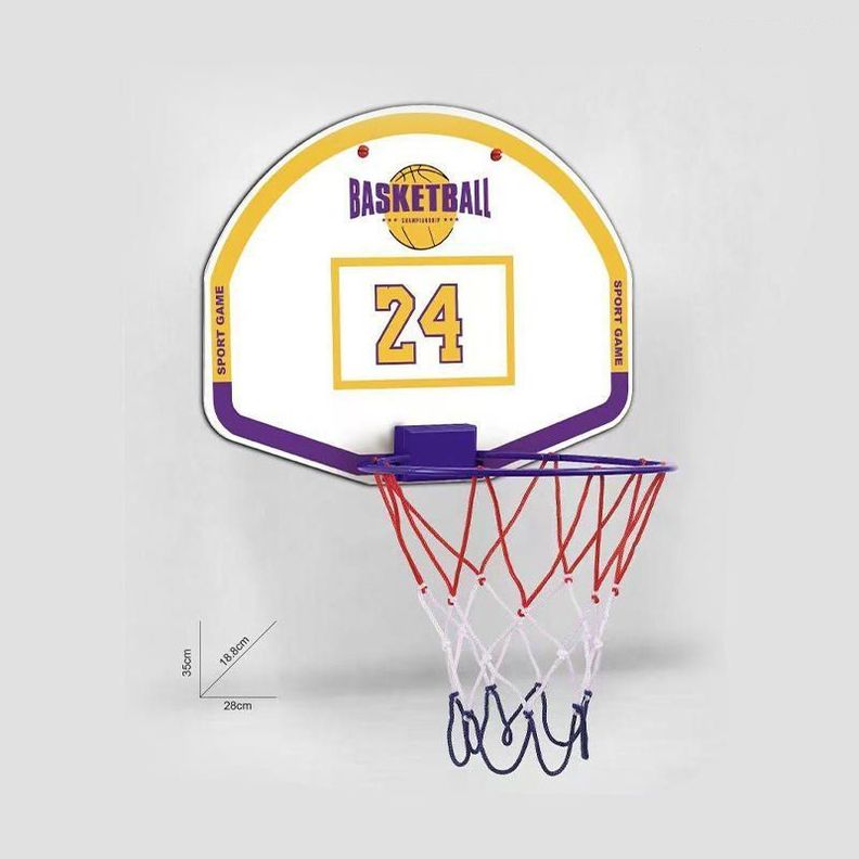 Aro de Basquetbol con Pelota + Bombín para Niños-3