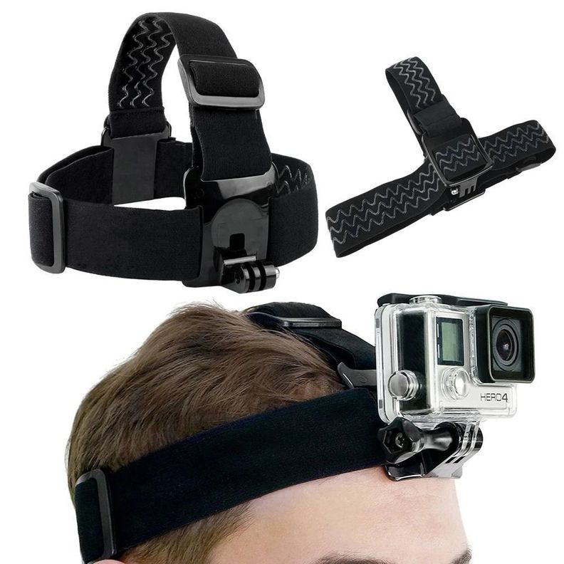 Arnés Cabeza Para Cámaras Deportivas Gopro u otras-3