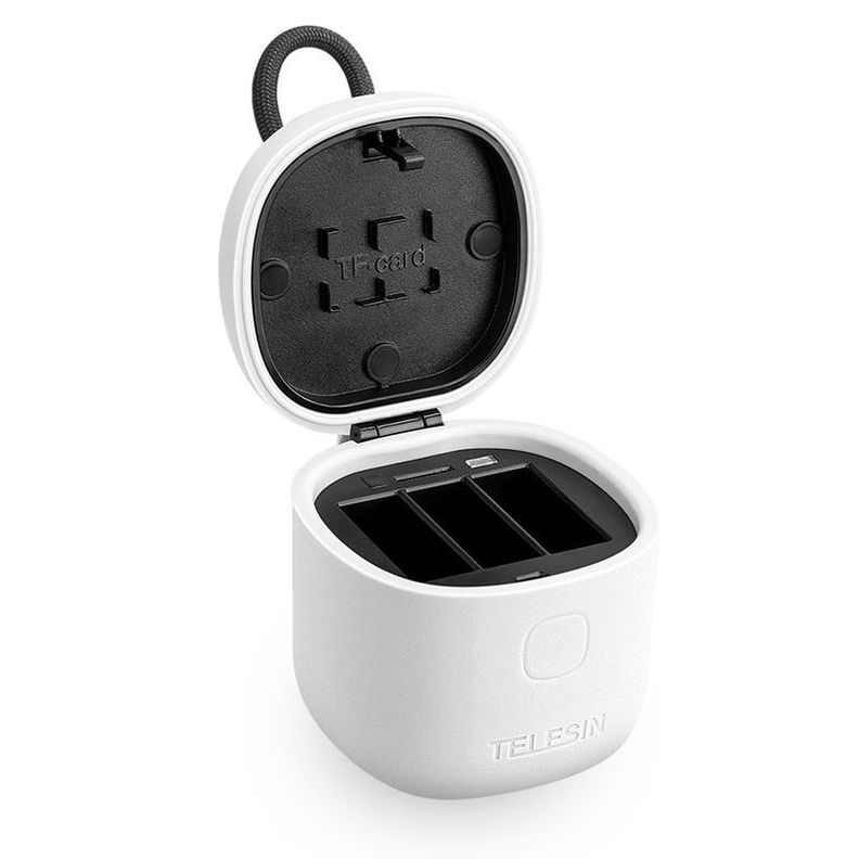 Cargador Allin Triple para Gopro  5 6 7 8-0