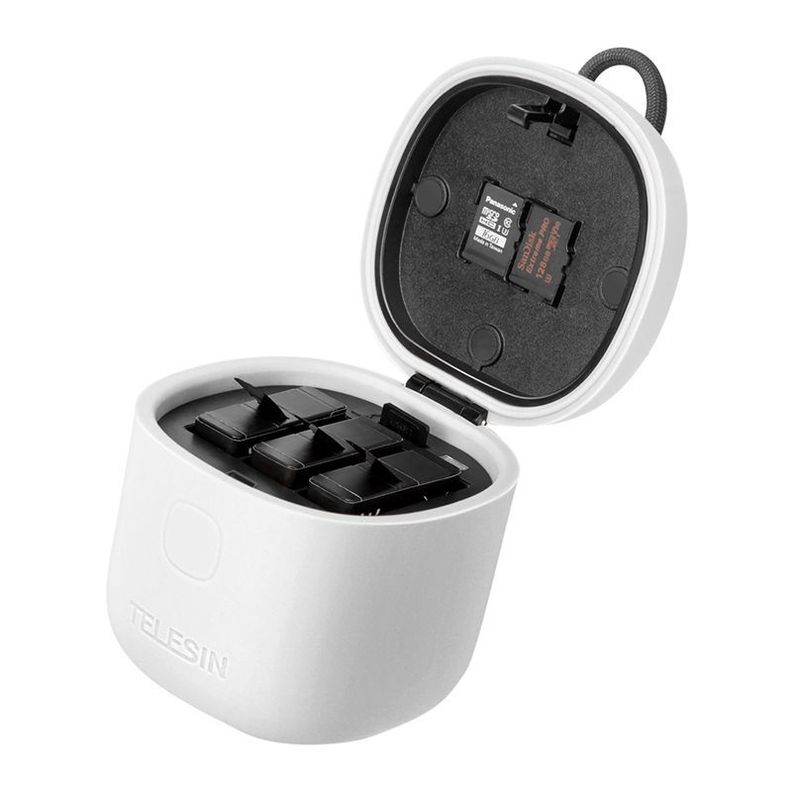 Cargador Allin Triple para Gopro  5 6 7 8-3