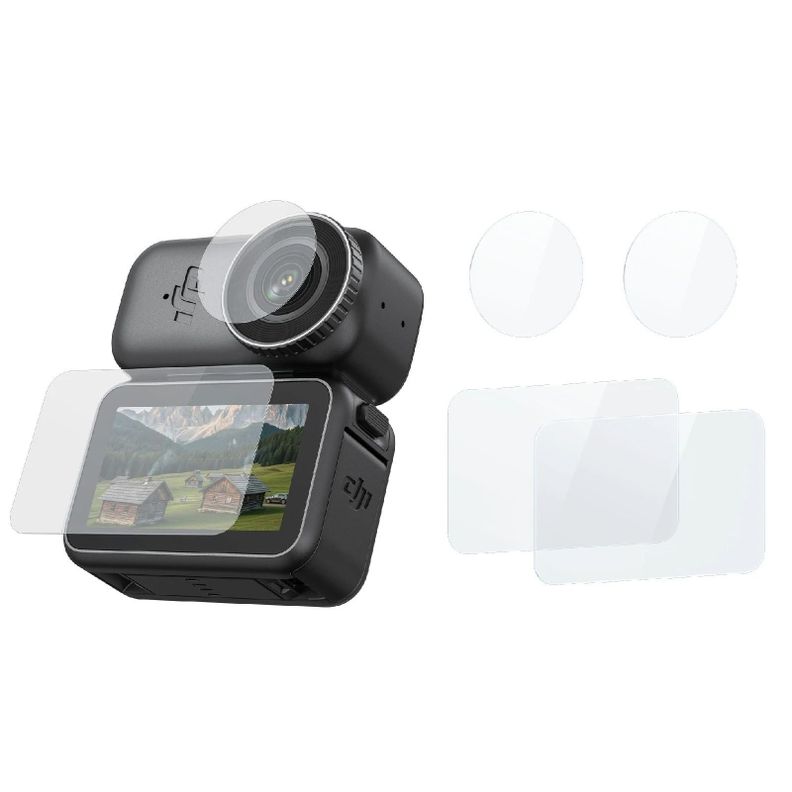 Laminas de vidrio Templado para DJI Osmo Nano Lente Pantalla