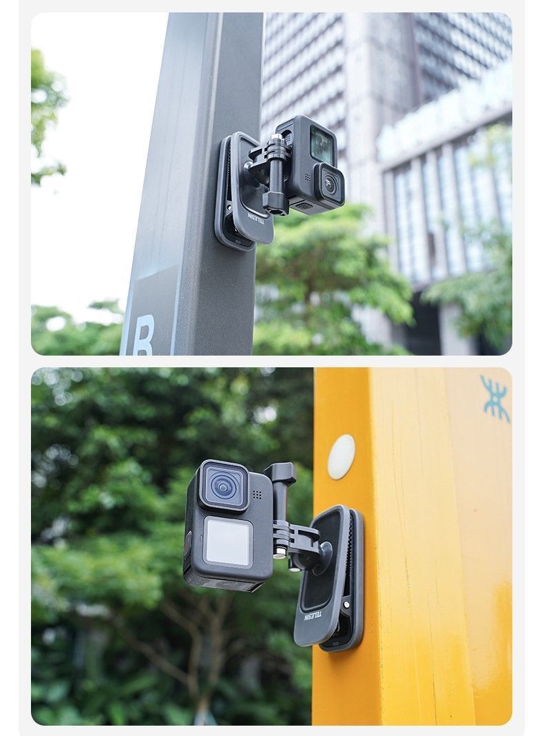 Clip Mochila Magnético de 360° para Gopro u otras - Telesin-3