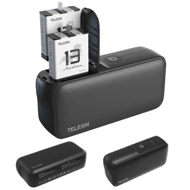 Power Bank para GoPro Hero 13 Black y Smartphone - Telesin-1