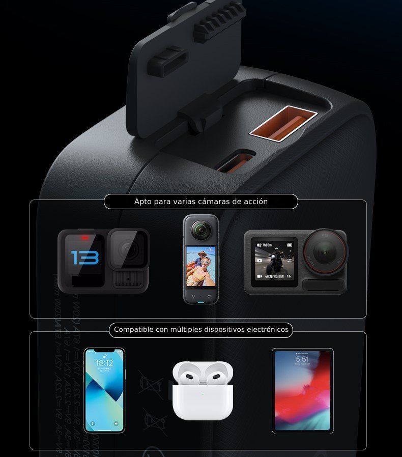Power Bank para GoPro Hero 13 Black y Smartphone - Telesin-6