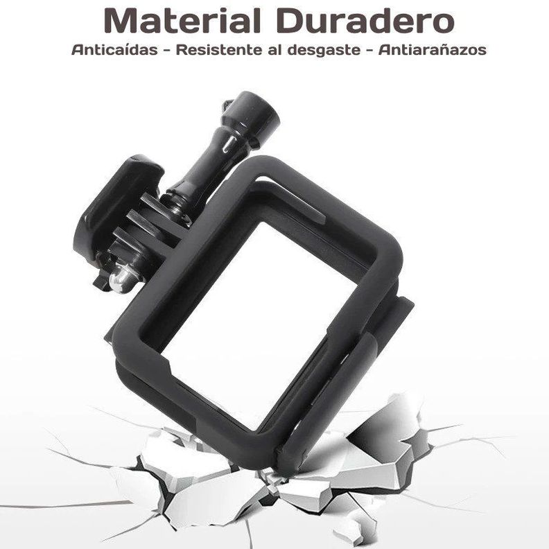 Carcasa Abierta para GoPro 5 6 7 Black White Silver y 2018-7