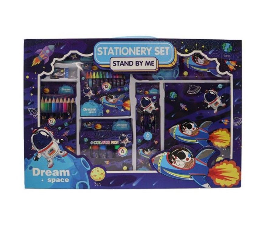 Set de Lapices 41 Piezas para Colorear o Dibujar Astronauta-0
